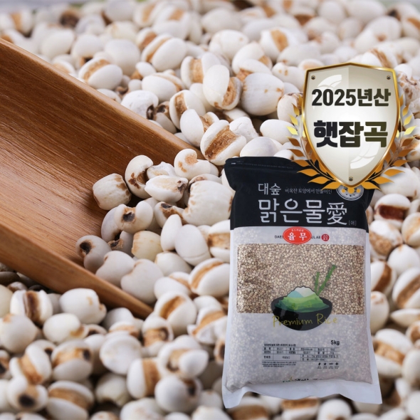 [대숲맑은물애] 25년산 의이인 율무 1kg~5kg