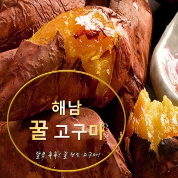 [만원의 행복][25햇 꿀고구마] 해남 꿀고구마 베니하루카 3kg 5kg 10kg