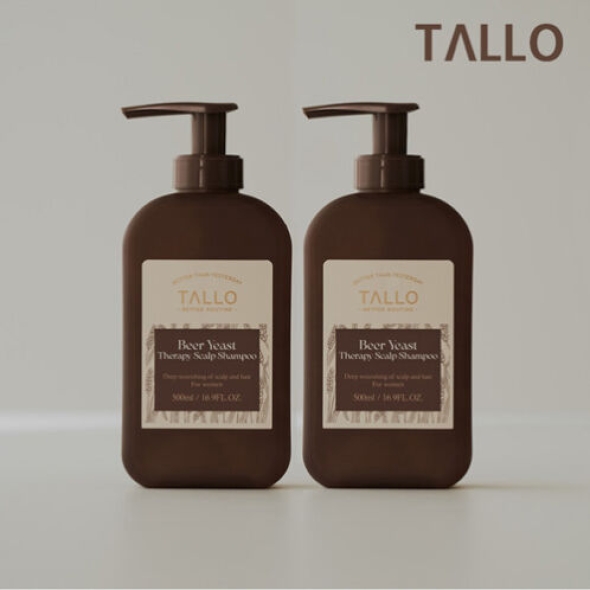 [딸로] 1+1독일 맥주 효모 여성 탈모 케어 샴푸 500ml