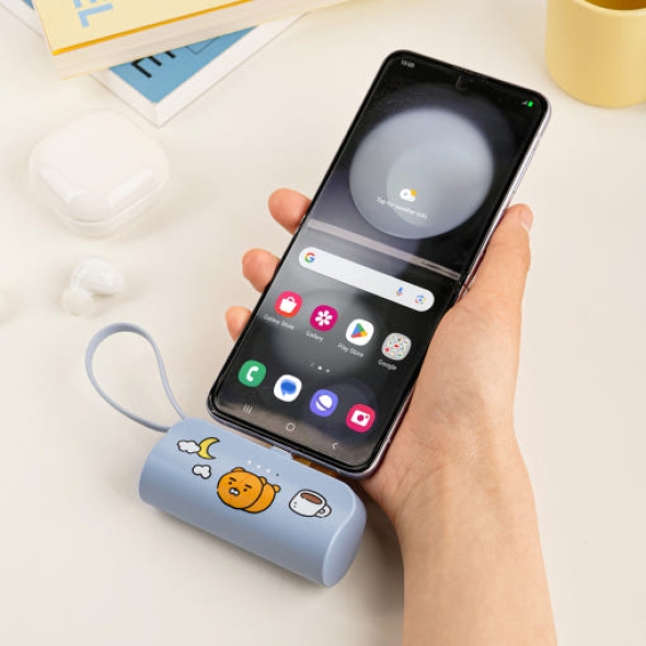 [KF]귀여워서  자꾸만 보고  싶은  춘식이  도킹형  보조배터리