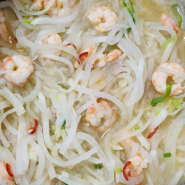 알있는 중하새우살 손질 냉동 500g
