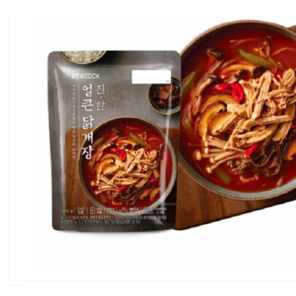 [피코크] 진한 얼큰 닭개장 500g x 3팩