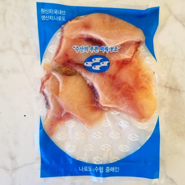홍지수산 국내산 간재미 회무침용 가오리찜  500g 1팩