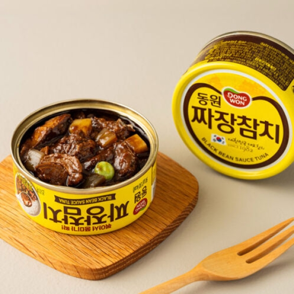 [동원] 라이트스탠다드 참치 85g X 8캔 + 짜장참치 90g X 8캔