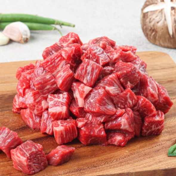 [1++투뿔] 한우 국거리 200g [냉동]