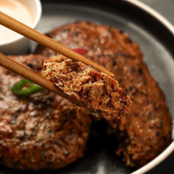 한우 한돈 수제 현풍떡갈비 3팩  맛선택  90g X 15장 