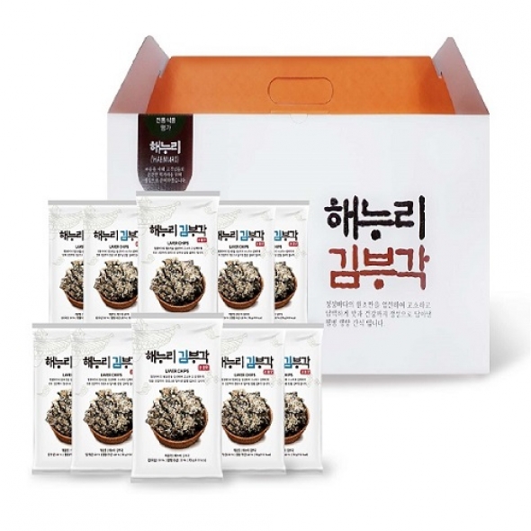  [남원김부각] 해누리 전통 찹쌀 김부각 70g*10봉 선물세트