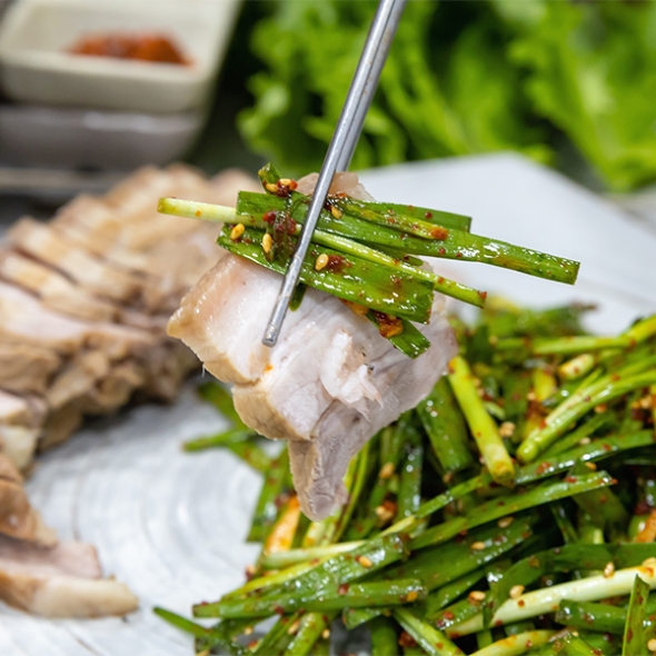 [김장철]  30년 전통  부추김치(푸)