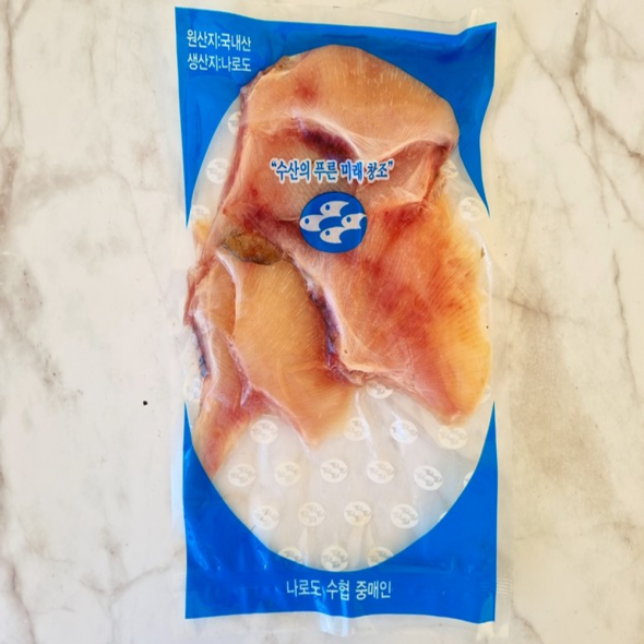 홍지수산 국내산 간재미 회무침용 가오리찜  500g 1팩