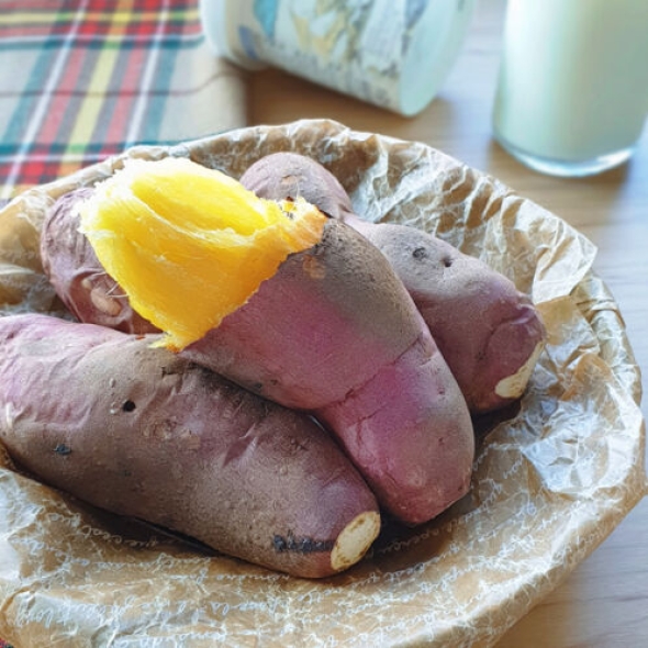 [해남 황토_고구마] 베니하루카_꿀고구마 [3kg-10kg][한입/중/특상/대]
