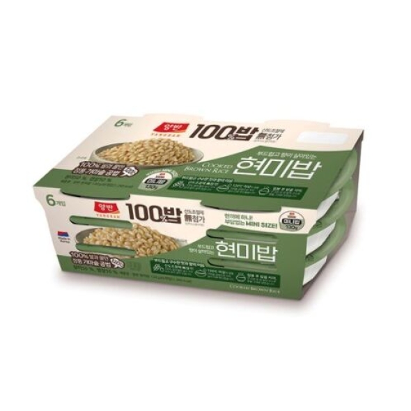 [동원] 양반100밥 현미밥 130g x 24개 (6*4/1box)