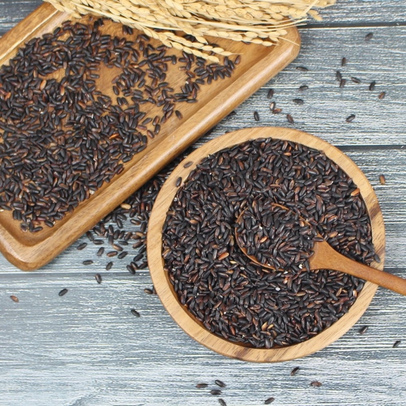 (25년산) 홍성농부의 메흑미 1kg 찰기적은쌀 멥쌀흑미 진흑미 흑미 검정쌀 직접도정