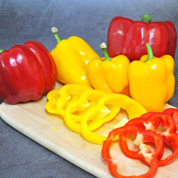 [농협] 한아름드린 신선 혼합 파프리카(빨강/노랑) 2kg/4kg(상/가정용)