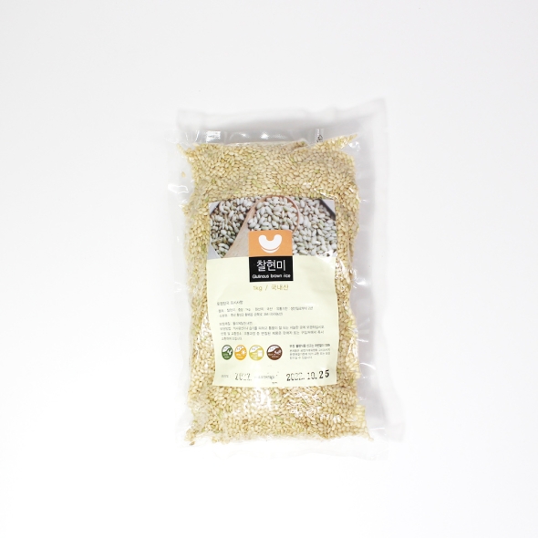 (25년산) 홍성농부의 찰현미 1kg 직접도정