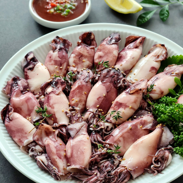 [11월제철!] 자연산 한치 총알한치 통찜한치 생물 급랭  1kg