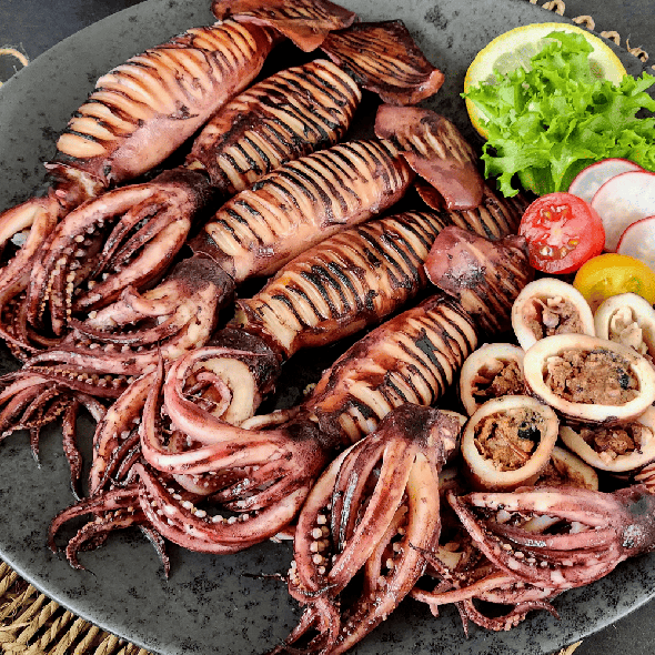 자연산 채낚기 생물 오징어 급냉 통찜오징어 5-8미 1kg