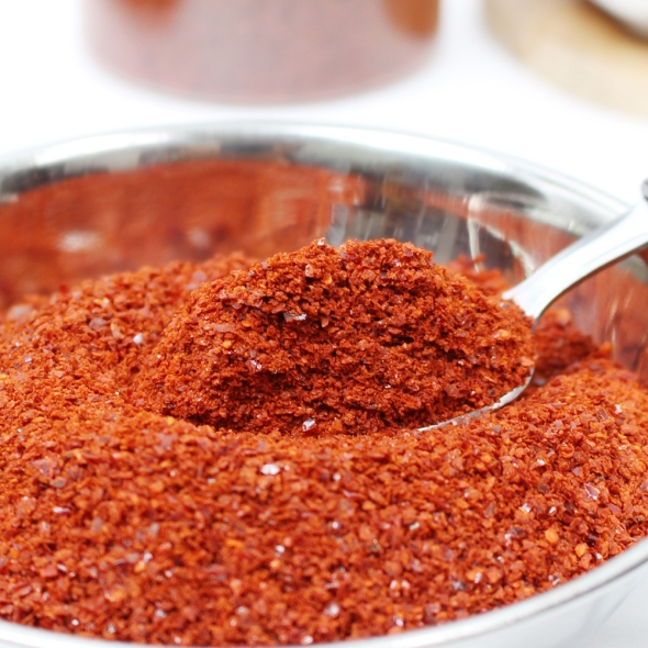 홍성엄마농부의 고춧가루 250g / 400g / 2kg (보통맛) 유기농고추 직접재배