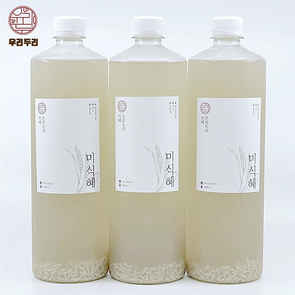 [우리두리식혜] 미식혜 1L 3개 세트
