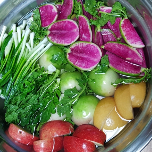 [김장최고] 수박무 아삭 은은 과일 무 무우 무시