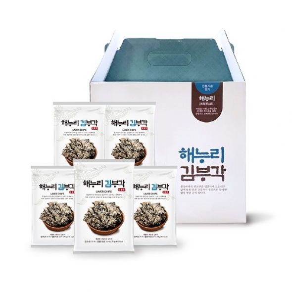 [남원김부각] 해누리 전통 찹쌀 김부각 70g*5봉 선물세트