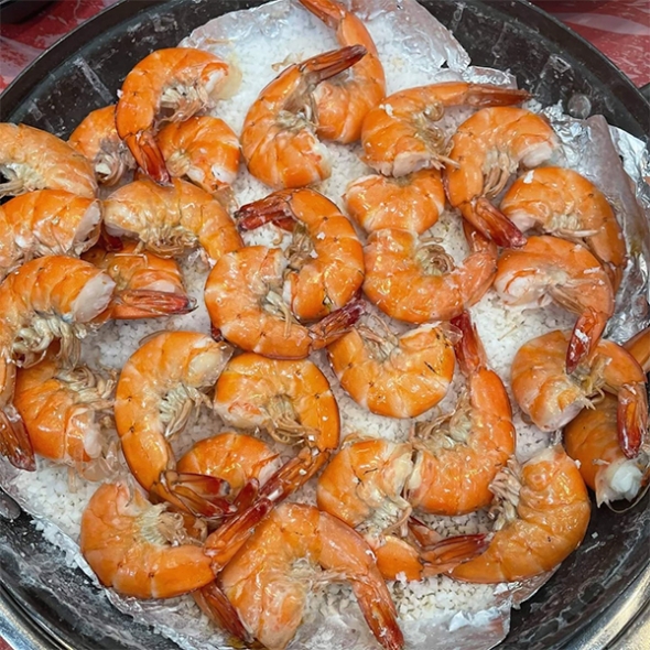 전남 신안군 질좋은  흰다리새우(푸)