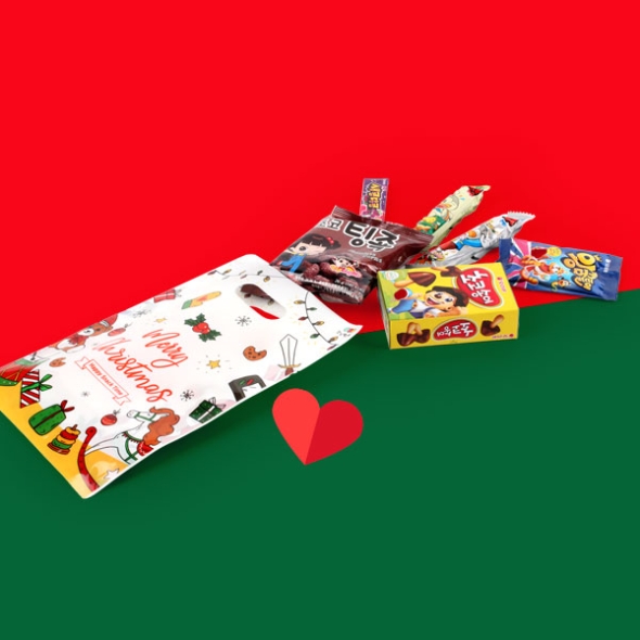 [간식대장] 크리스마스 장난감 파우치 6종_10set (s0001)