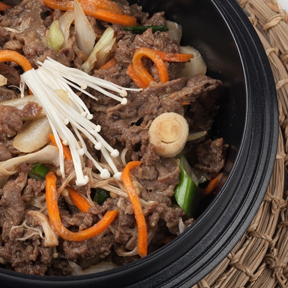 서울식 버섯불고기 독립문버섯불고기 1.2kg  (600g 2팩) X밀알축산유통