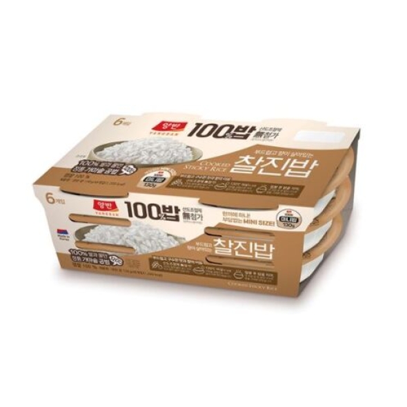 [동원] 양반100밥 찰진밥 130g x 24개 (6*4/1box)