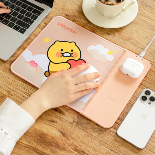 [KF] 춘식이  무선 충천  마우스패드