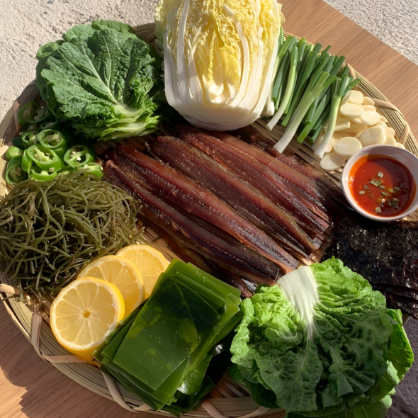 [11월제철!] 명품 햇과메기 구룡포 발과메기 단품or야채세트 선택