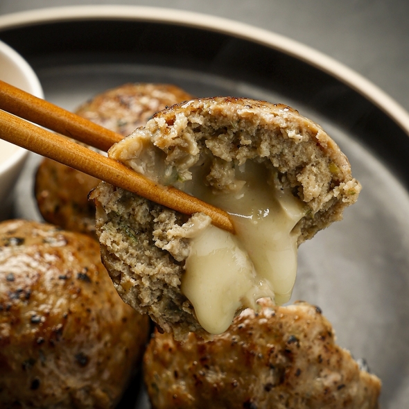 한우 한돈 수제 현풍떡갈비 3팩  맛선택  90g X 15장 