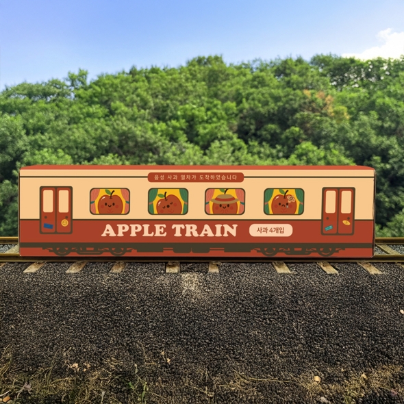 애플트레인 충북 음성 고당도 프리미엄 로얄 부사 정품  보통/중/상  3kg  상중 5kg