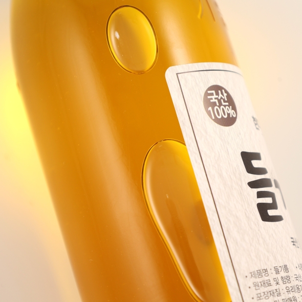 [문경현대방앗간]국산 햇 들깨 저온압착 들기름 350ml