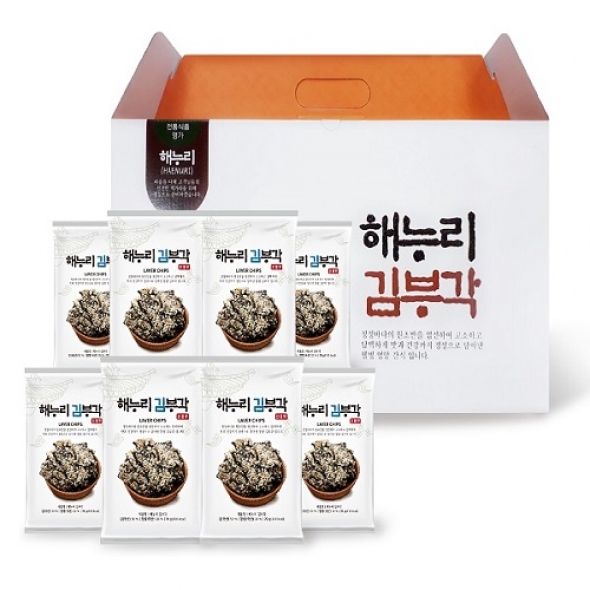  [남원김부각] 해누리 전통 찹쌀 김부각 70g*8봉 선물세트