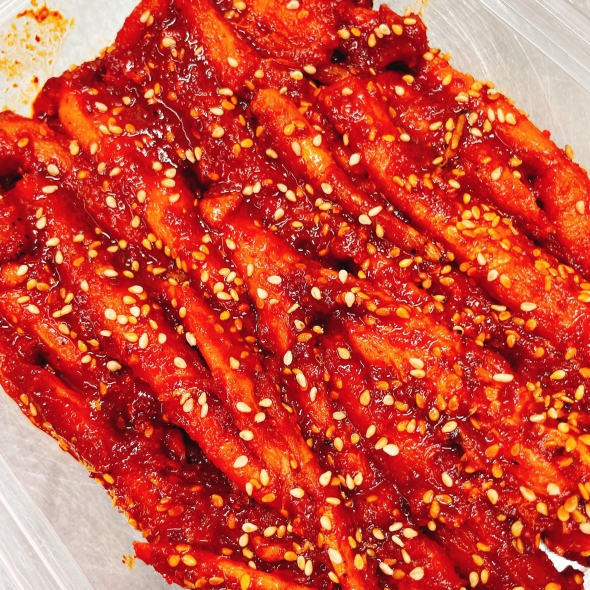 순수한반찬] 불향 가득 더덕구이