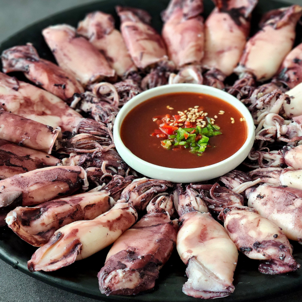 [만원의 행복] 자연산 한치 총알한치 통찜한치 생물 급랭 