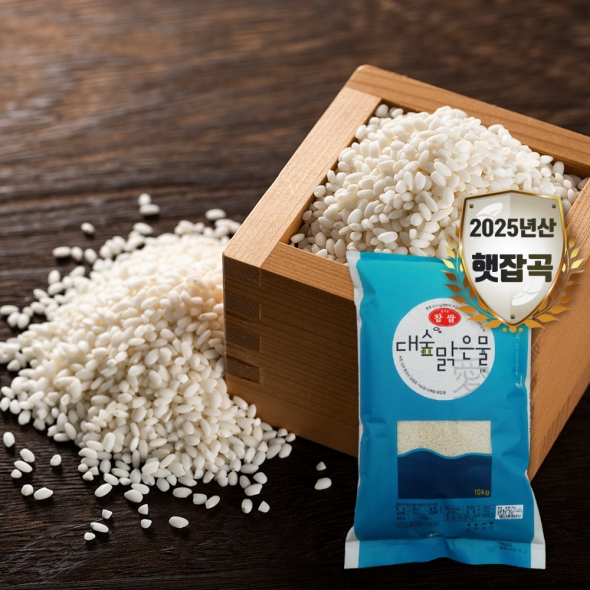 [대숲맑은물애] 25년 천년담양 찰진쌀 찹쌀 10kg