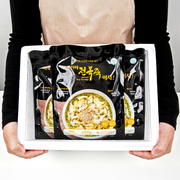 전복듬뿍 진도 전복 전복죽 밀키트 250g