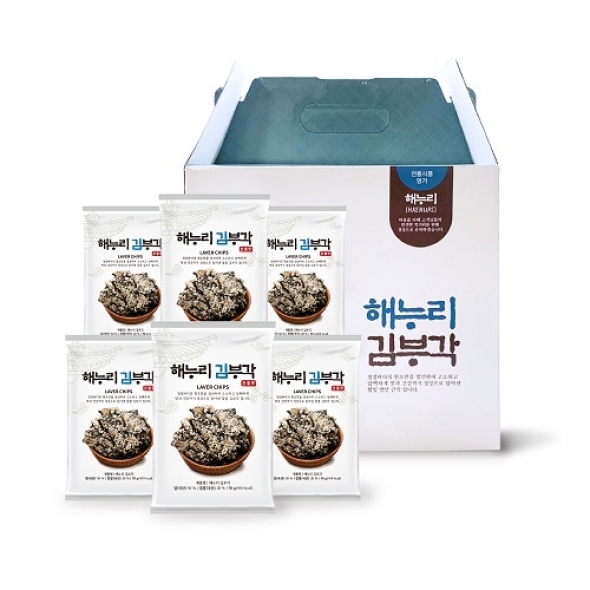  [남원김부각] 해누리 전통 찹쌀 김부각 70g*6봉 선물세트