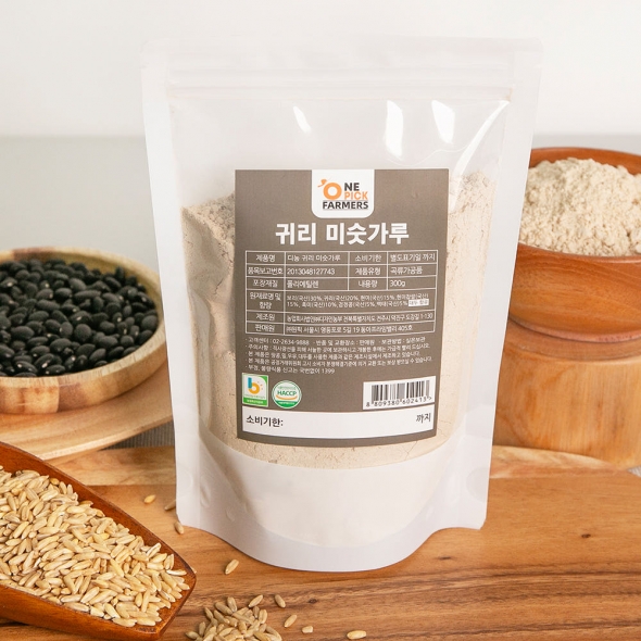 볶은 검은콩 미숫가루 300g 국산 블랙빈 선식 식사대용