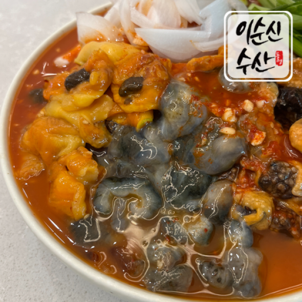 통영 제철 자연산 해삼 고노와다