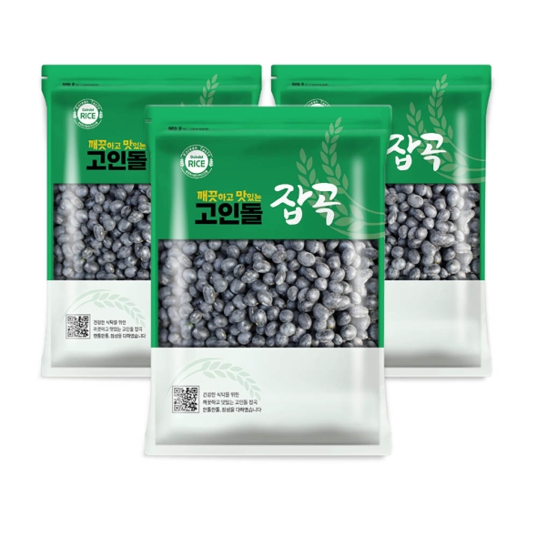 [강화섬 잡곡] 국내산   서리태  (1.5kg/2kg/3kg)