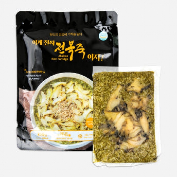 전복듬뿍 진도 전복 전복죽 밀키트 250g
