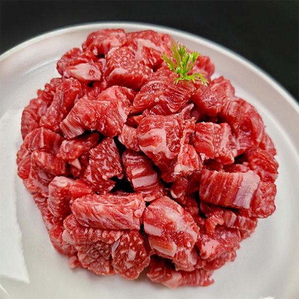 [한우최고] 투플러스 한우 국거리 1++ 투뿔 300g 1팩 2팩 3팩 4팩
