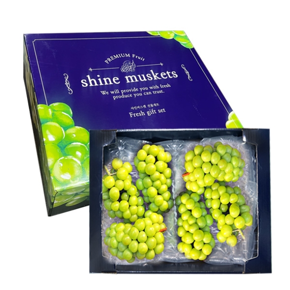 [농협] 한아름드린 샤인머스캣 선물세트 4kg내외(특5-6수)