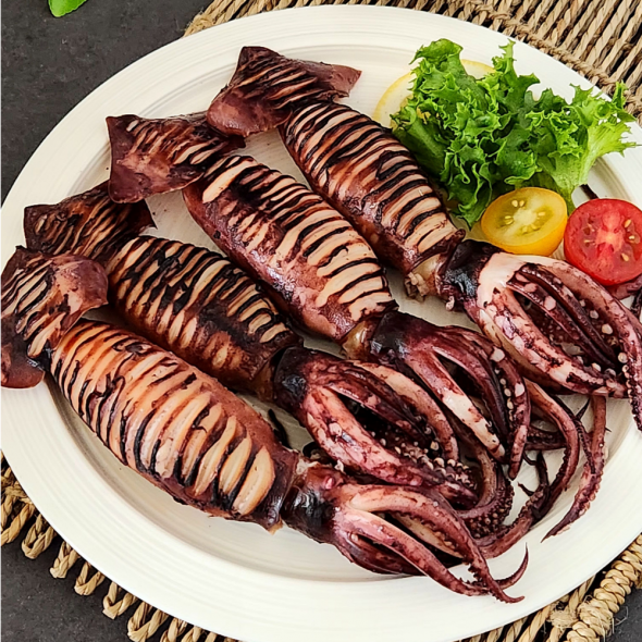 자연산 채낚기 생물 오징어 급냉 통찜오징어 5-8미 1kg