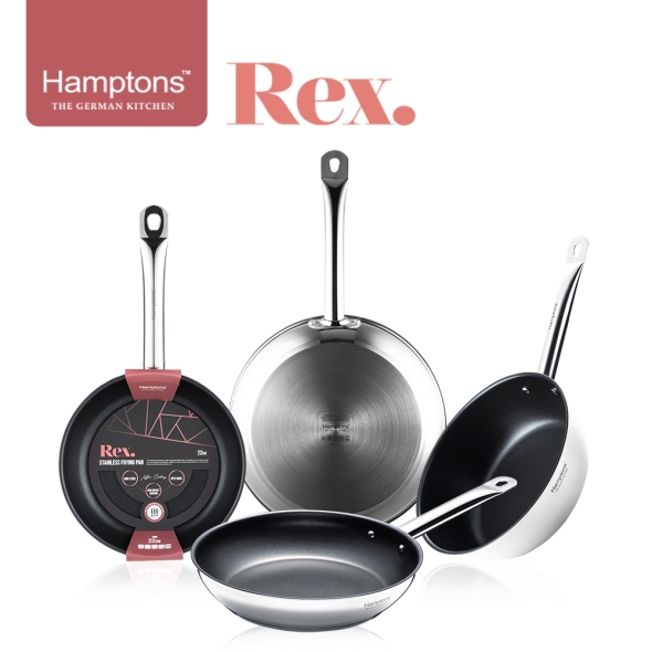 햄튼 렉스 스텐 인덕션 코팅 프라이팬4종세트-D(22F26F28F24W)