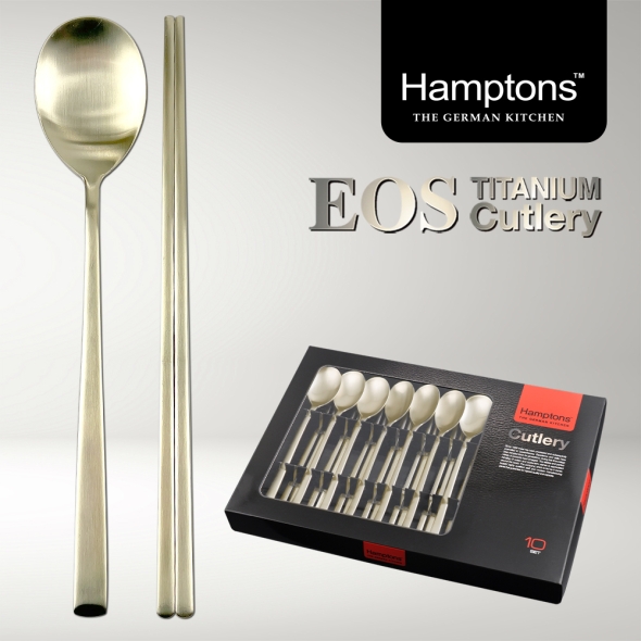 햄튼  EOS 티타늄 수저세트 10P