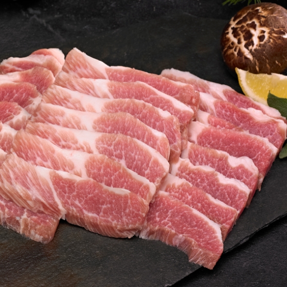 [청년미트] 1+등급 한돈 가브리살 300g/500g (구이용)