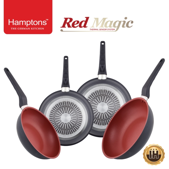 햄튼 레드매직 인덕션 프라이팬4종세트-A (4P)(HTR-4F8F4W28W)